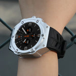 Aluminum Case with Silicone Strap for Samsung Galaxy Watch Ultra and Samsung Galaxy Watch Ultra (2025)