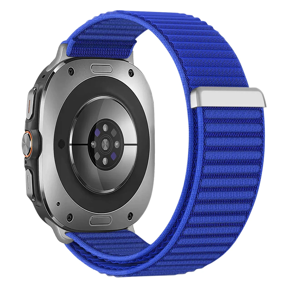 Elastic Nylon Velcro Watch Strap with Breathable Woven Design for Samsung Galaxy Watch 9