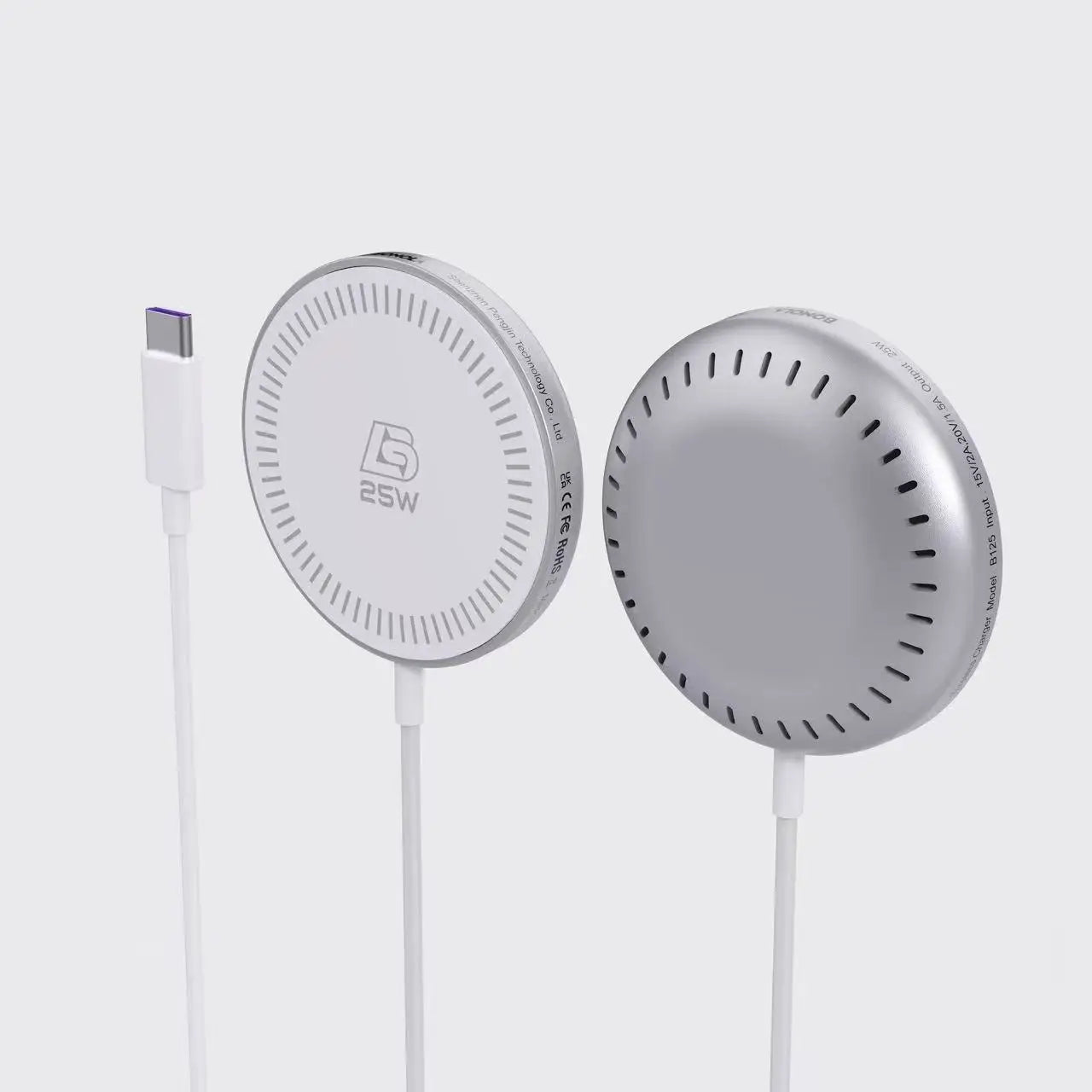 Bonola Magnetic 25W Fast Wireless Charger with Cable