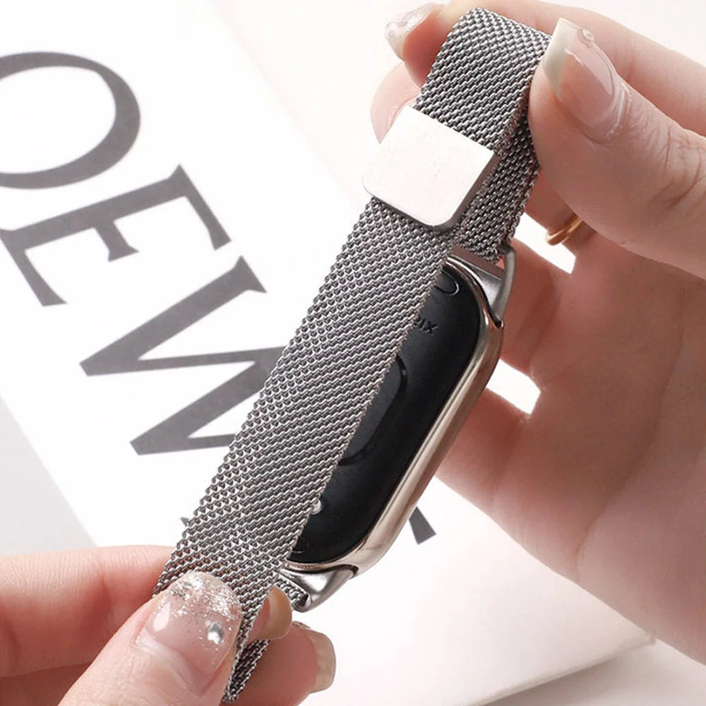 Milanese Mesh Magnetic Loop Strap For Xiaomi Smart Band 11