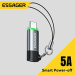 Essager 100W USB-C OTG Adapter With Smart Power-Off and Lanyard