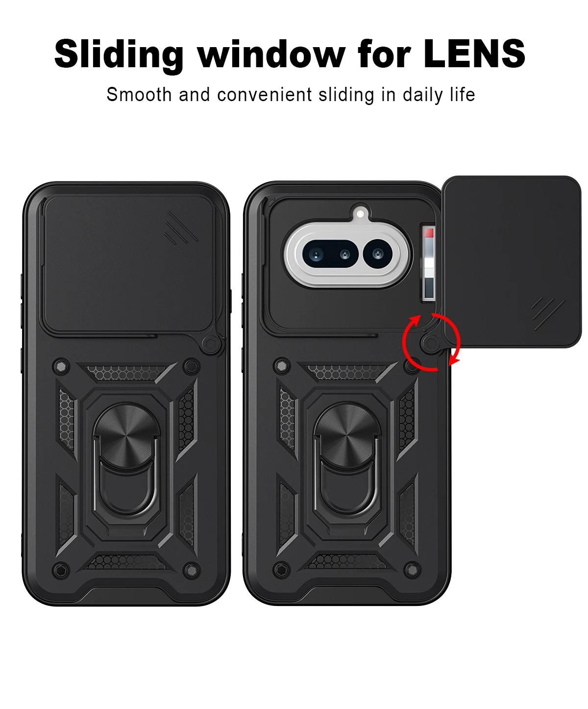 Dual-Layer Armor Case for Nothing Phone 4a