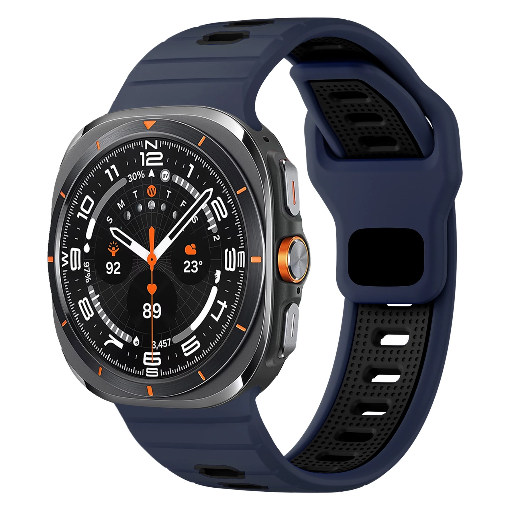 Sport Silicone Straps for Samsung Galaxy Watch Ultra and Samsung Galaxy Watch Ultra (2025)
