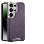 Luxury Business Magnetic Leather Protective Case for Samsung Galaxy S26 Series
