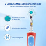 Oral-B D103K Children's Electric Toothbrush with 2 Modes and Built-in Timer