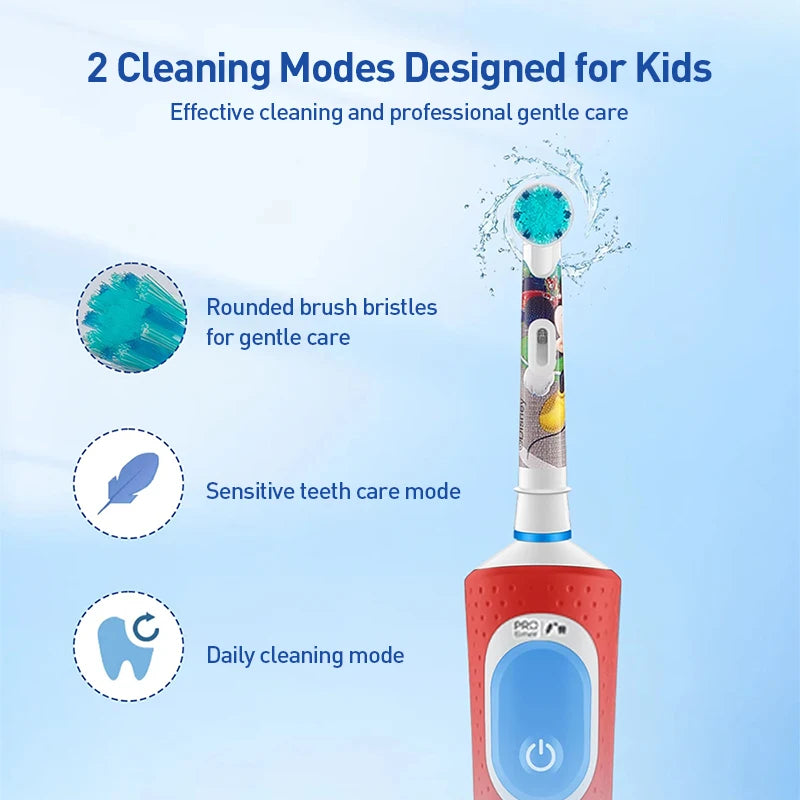 Oral-B D103K Children's Electric Toothbrush with 2 Modes and Built-in Timer