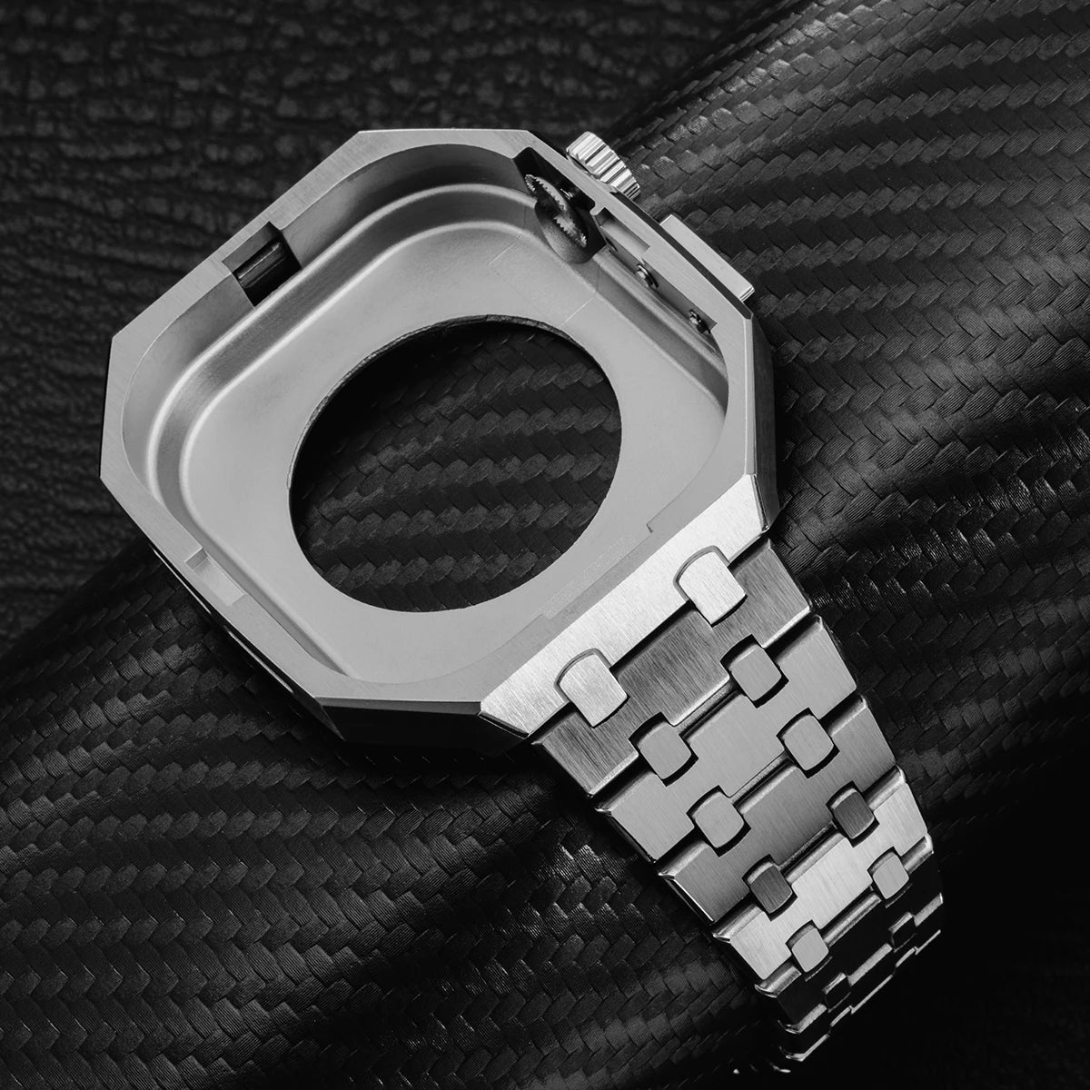 Premium Metal Bezel Frame Mod Kit for Apple Watch