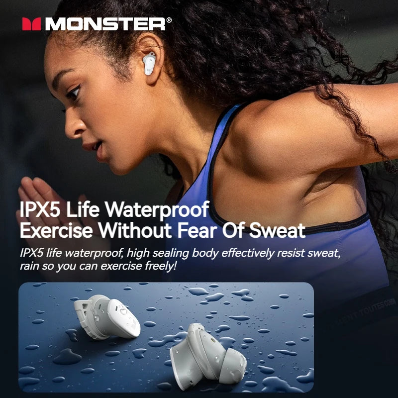 Monster N-Lite 206 TWS Bluetooth 5.4 Earbuds