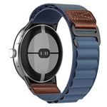 Breathable Nylon and Leather Band for Google Pixel Watch 4
