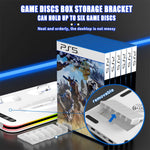 PlayStation 5 Cooling Stand with Dual Controller Charging and RGB Lights