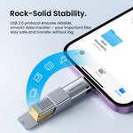 Vention Lightning To USB-C OTG Adapter