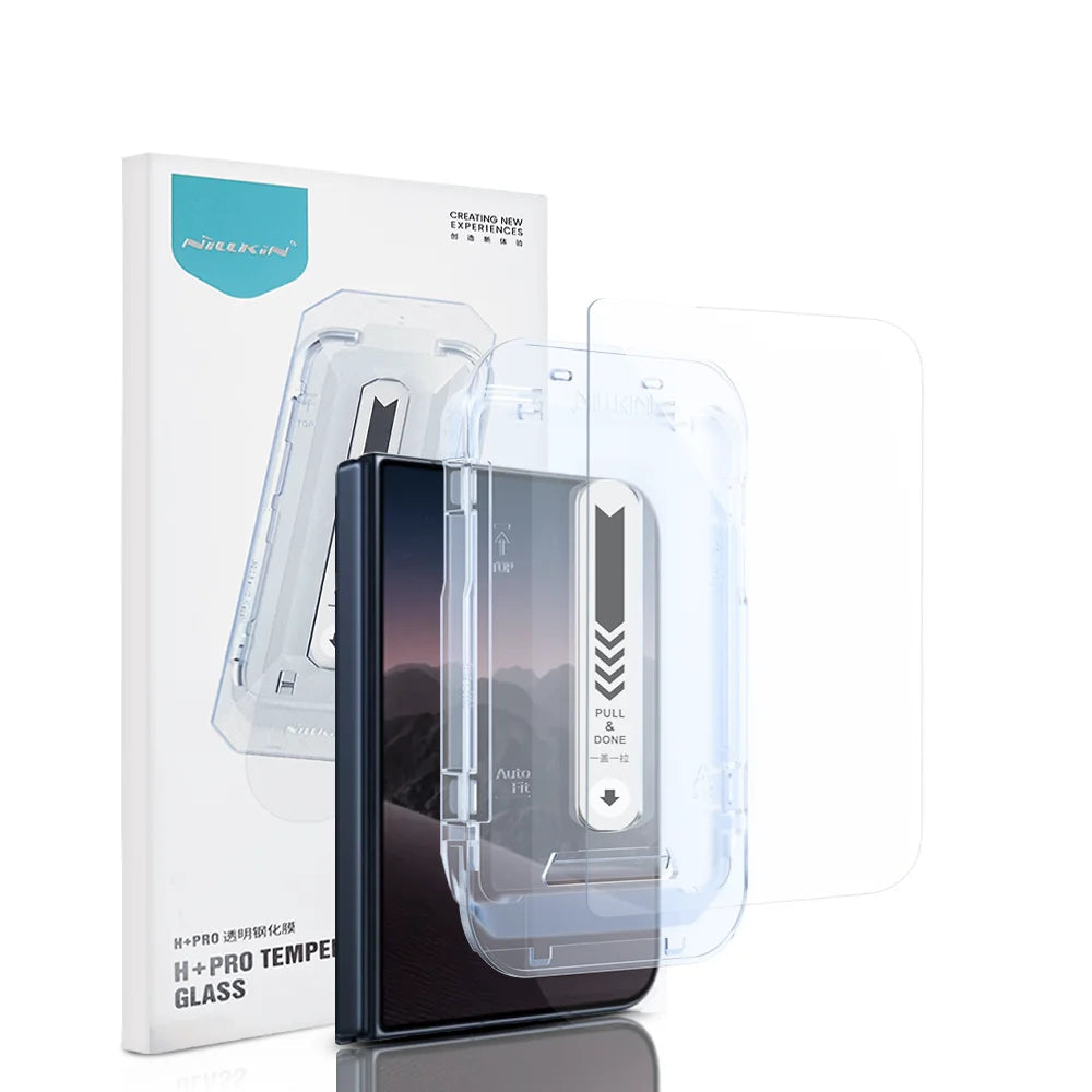Tempered Glass Screen Protector with Auto-Alignment Installer for iPhone Duo