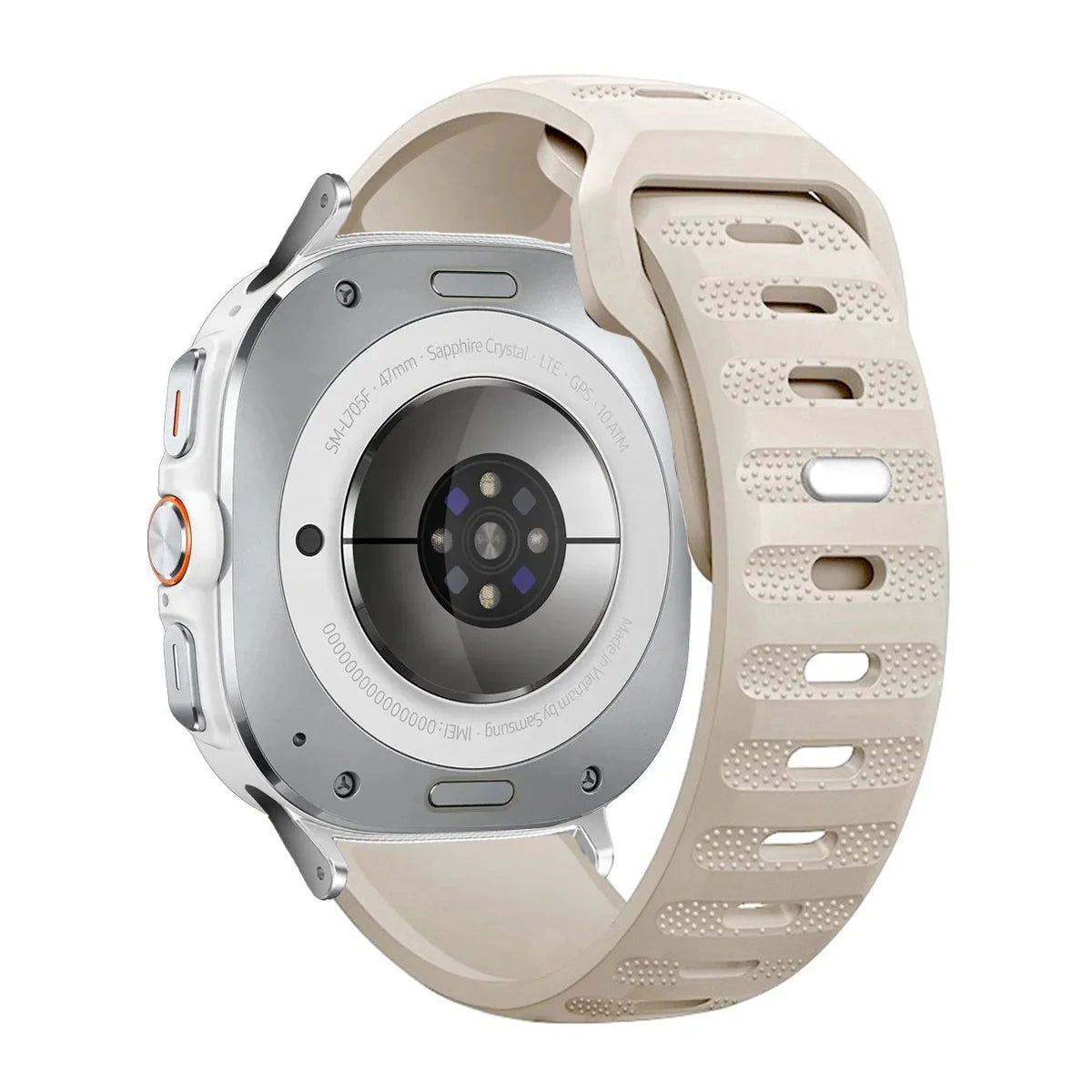 Silicone Sport Wristband for Samsung Galaxy Watch Ultra and Samsung Galaxy Watch Ultra (2025)