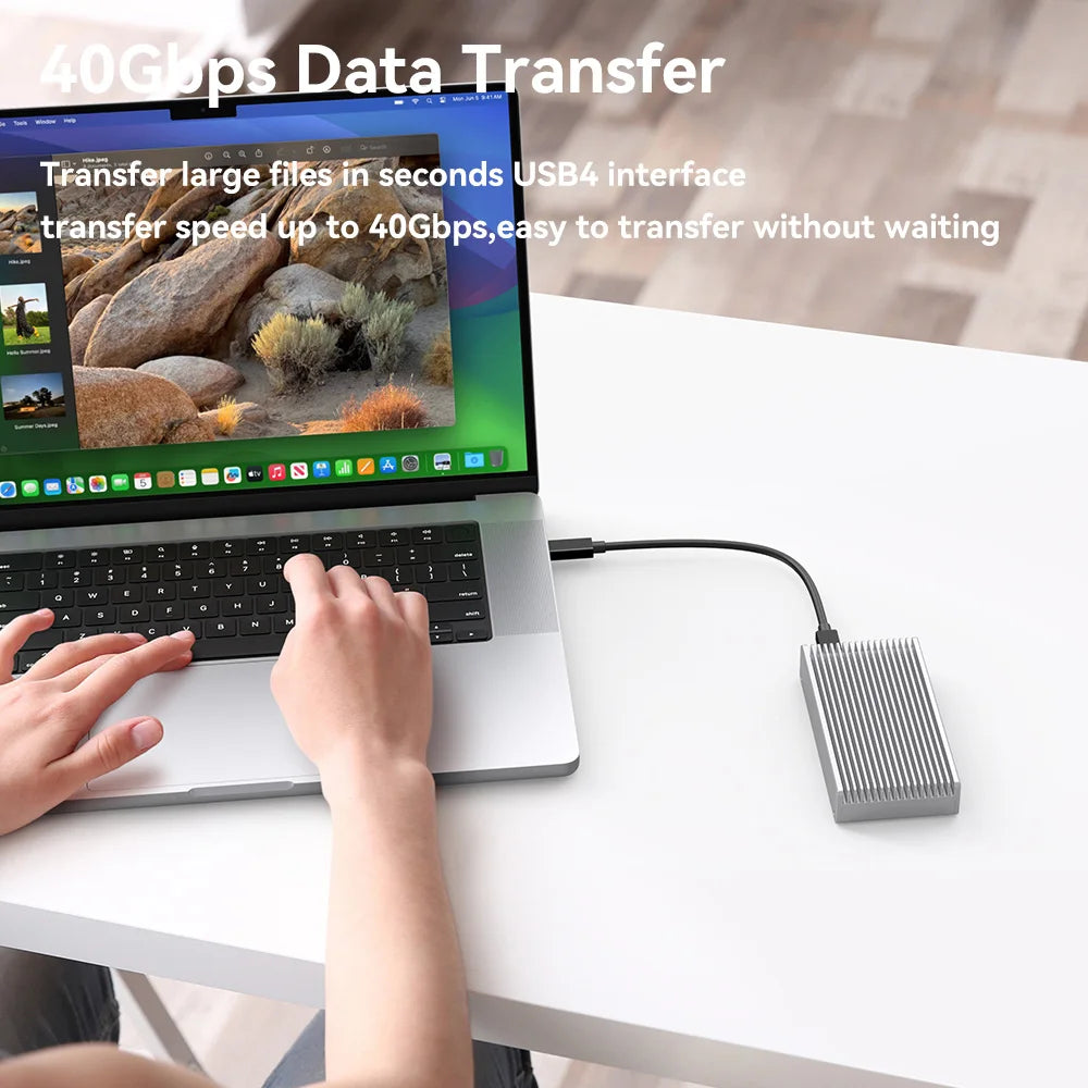 Colorii M.2 NVMe USB 4.0 SSD Enclosure