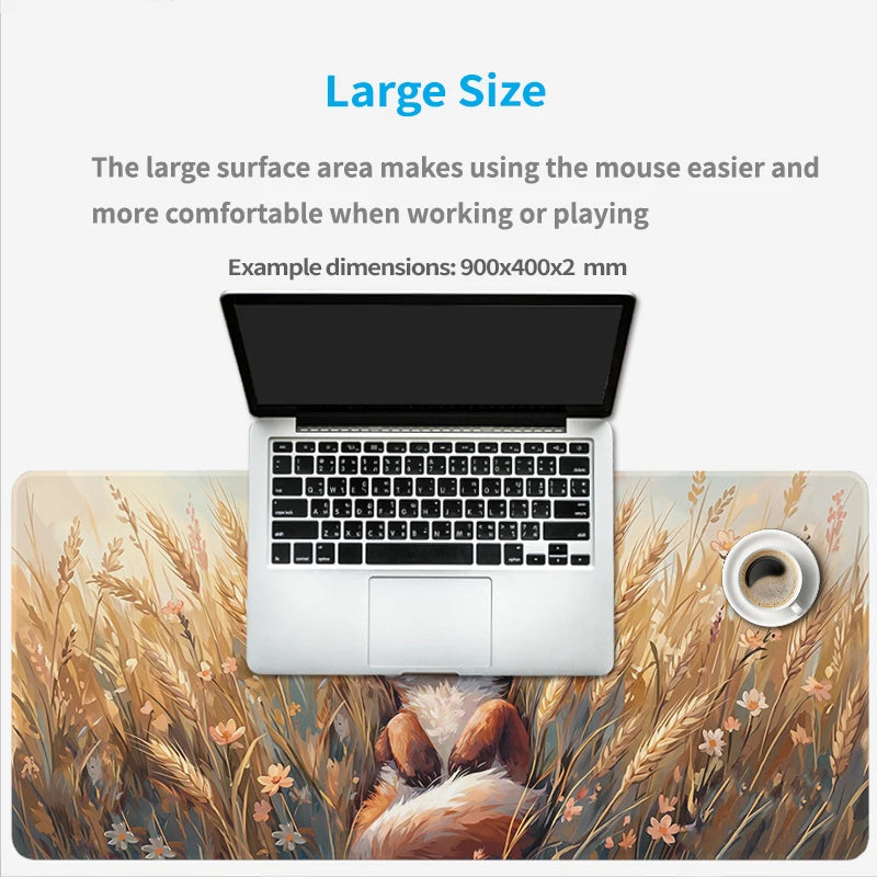 Extra-Large Non-Slip Rubber Base Mouse Pad