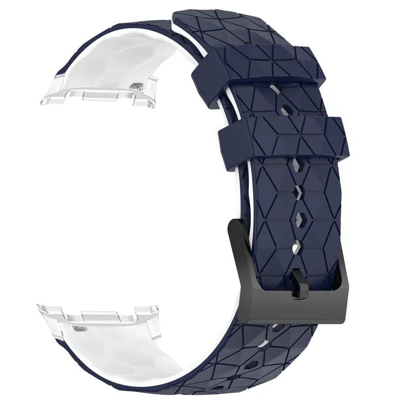 Soft Silicone Football Pattern Watchband for Samsung Galaxy Watch 8 / Galaxy Watch 8 Classic