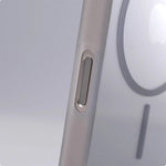 Transparent Silicone Bumper MagSafe Case with Integrated Alignment Ring for iPhone 13 Series