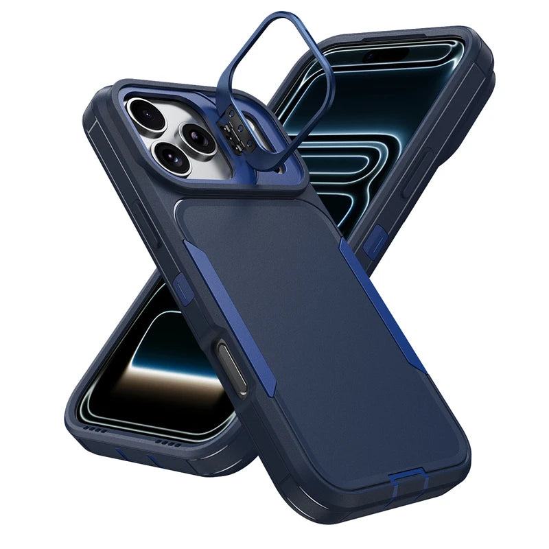 Heavy Duty Shockproof Case with Camera Bracket for iPhone 17 Series