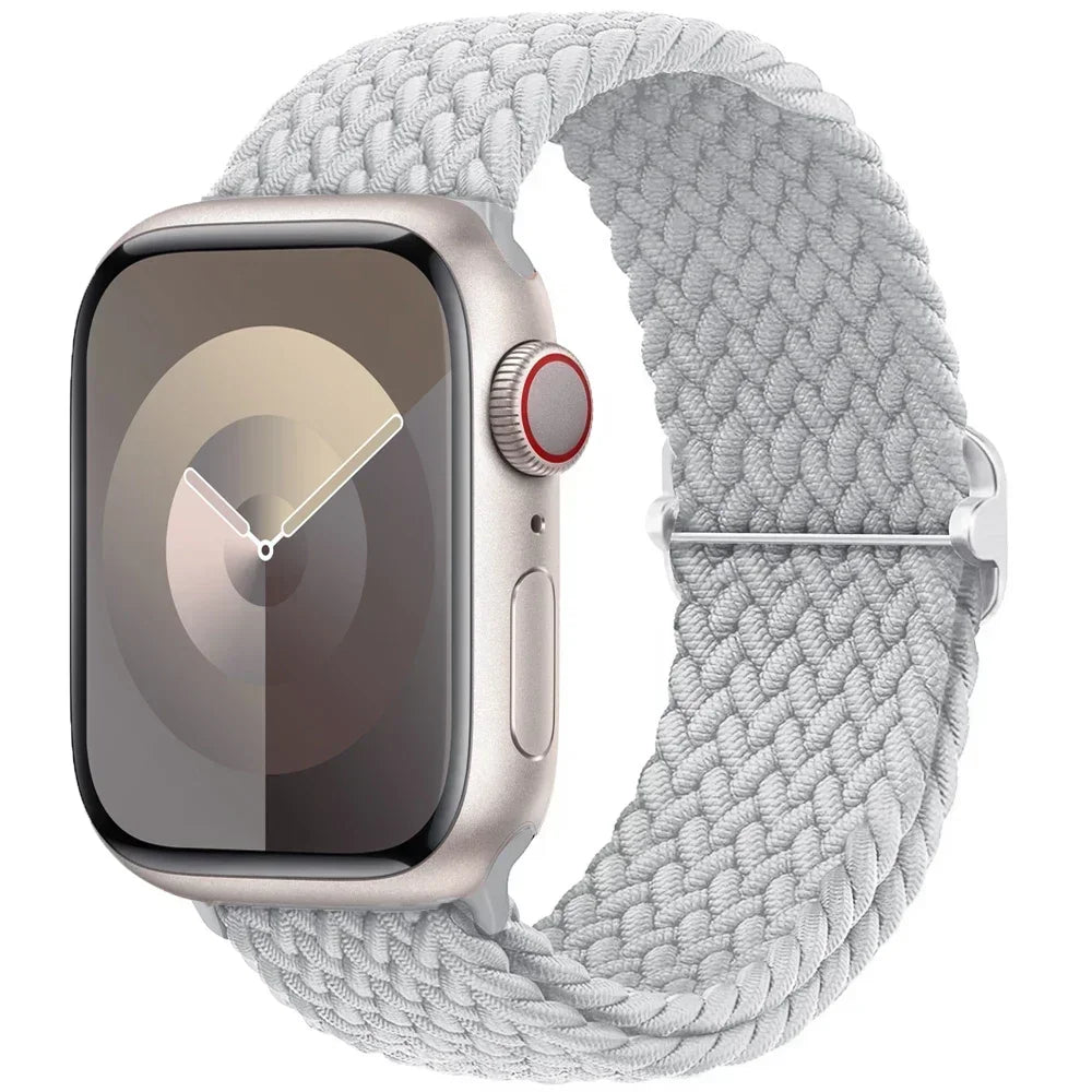 Stretchable Braided Loop Band for Apple Watch