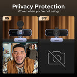 UGREEN 4K 8MP Webcam with PDAF Auto Focus & Dual AI Noise Reduction Microphones