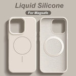 Soft Liquid Silicone MagSafe-Compatible Case for iPhone 16 Series