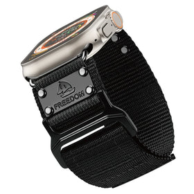 Infinitely Adjustable Woven Nylon Band for Apple Watch