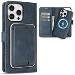 3-in-1 Detachable MagSafe Wallet Leather Case for iPhone 16 Series