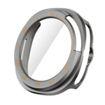 PC Case with Tempered Glass Screen Protector for Samsung Galaxy Watch 8 Classic