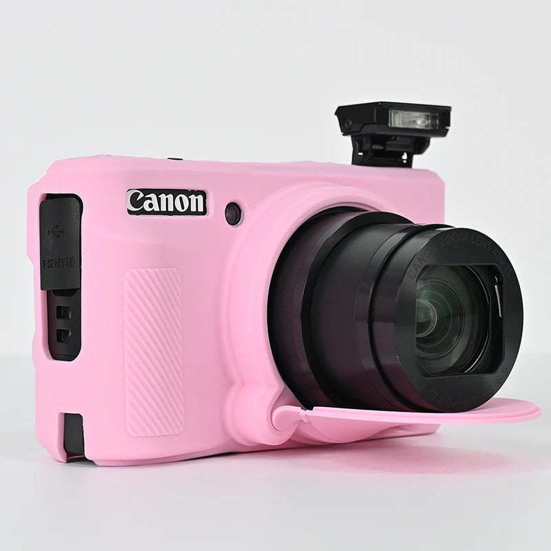Silicone Gel Rubber Camera Case Cover for Canon SX740 / SX730
