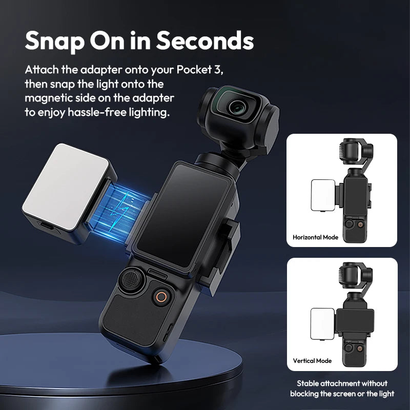 Ulanzi LM001 Waterproof Fill Light for DJI Osmo Pocket 3