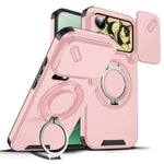 Xiaomi 17 Series Magnetic Case with Rotatable Ring Stand