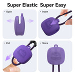 2-Pack Silicone Cable Management Clips