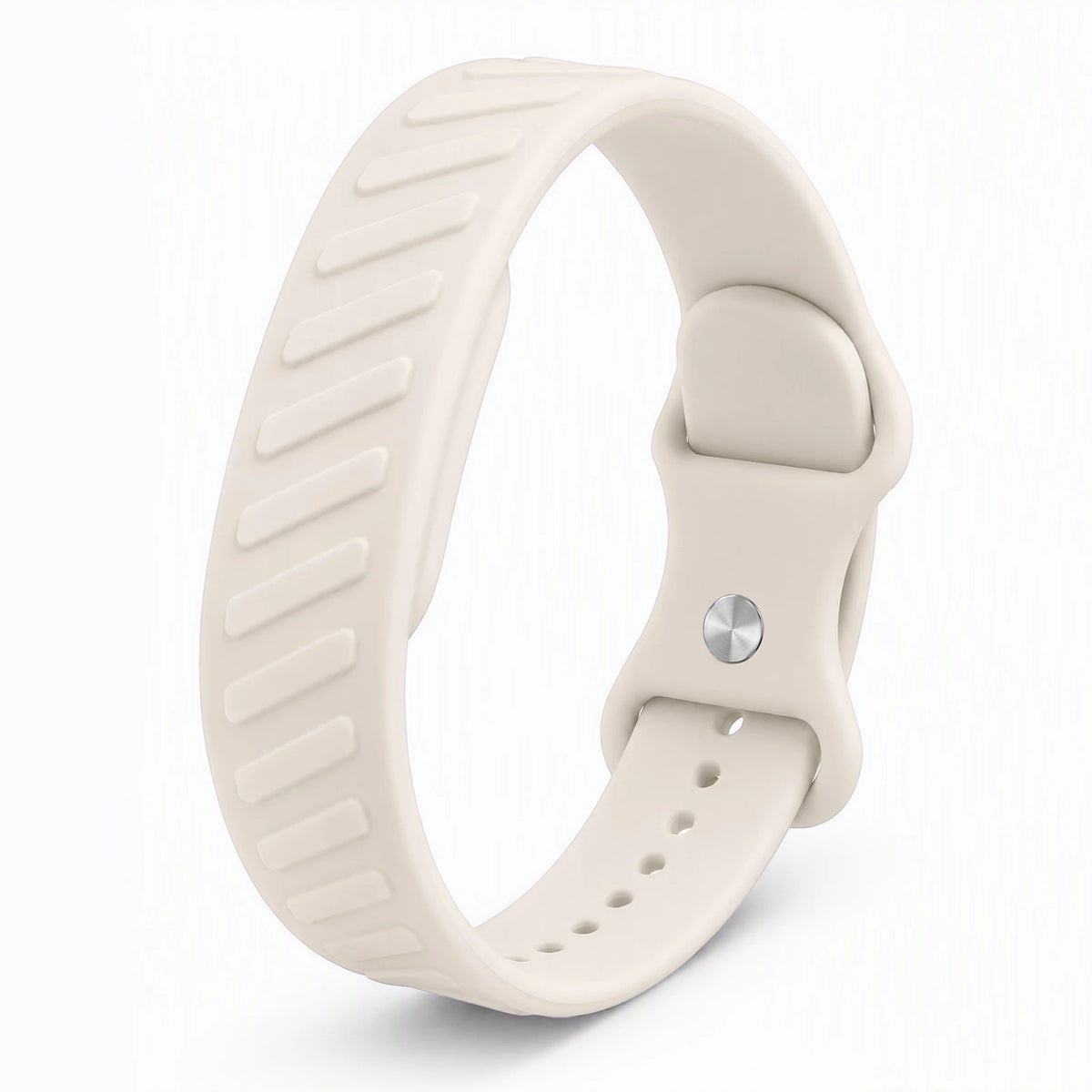 Textured Silicone Loop Strap with Adjustable Fit for Google Fitbit Air