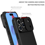 Premium Hard Case with Slide Camera Protection for iPhone 17 Series