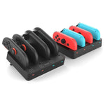 4-Slot Type-C Charging Dock Compatible with Nintendo Switch 2 Joy-Con Controllers