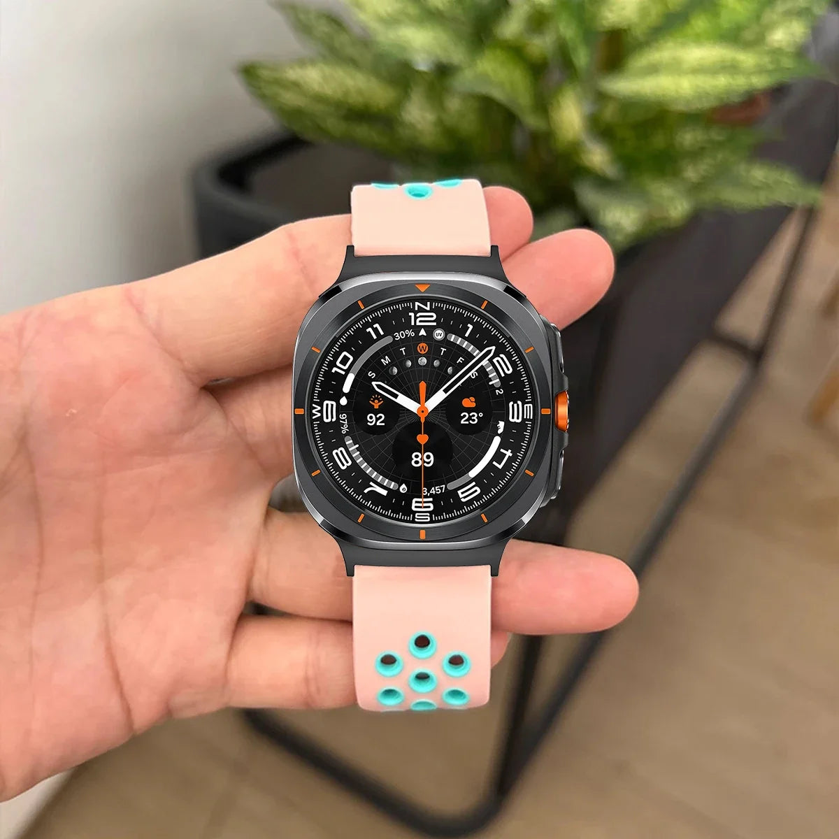 Dual Color Soft Silicone Sport Band for Samsung Galaxy Watch 8 & Galaxy Watch 8 Classic
