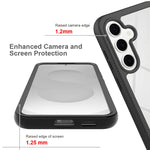 Crystal Clear TPU Bumper Case with Raised Edge Protection for Samsung Galaxy S26 FE