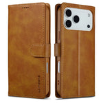 iPhone 17 Series Leather Flip Wallet Case