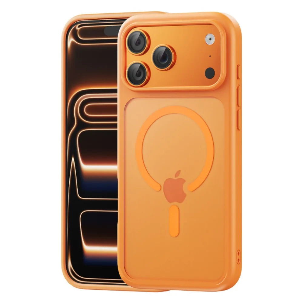 Luxury Matte MagSafe Shockproof Case for iPhone 17 Series