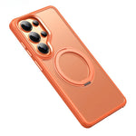 Clear Magnetic Case with 360° Rotating Stand for Samsung Galaxy S26 Series