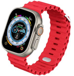 Premium Silicone Ocean Band for Apple Watch