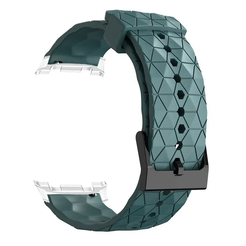 Soft Silicone Football Pattern Watchband for Samsung Galaxy Watch 8 / Galaxy Watch 8 Classic