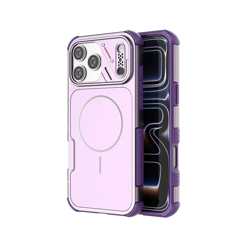 MagSafe Compatible Matte Shockproof Case for iPhone 17 Series