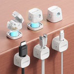 6-Piece Detachable Magnetic Cable Clips