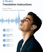 UYUXIO AI Language Translator Earbuds