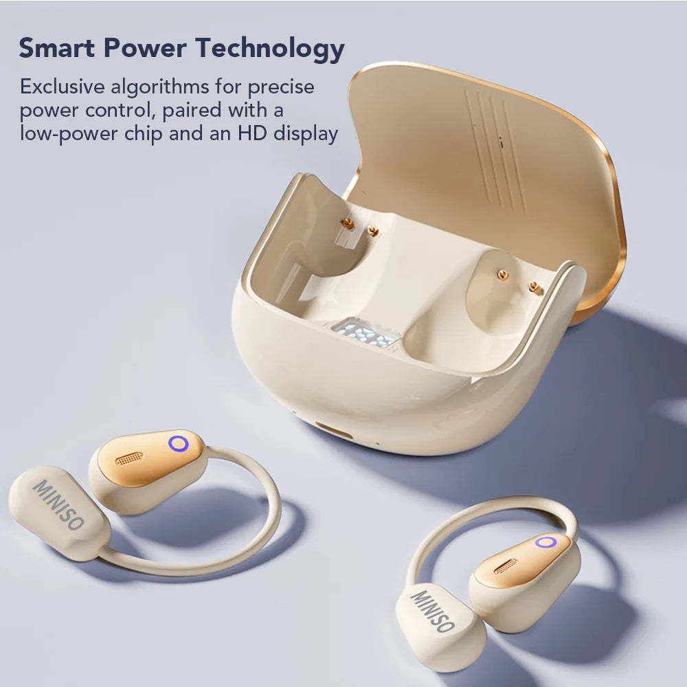 MINISO M97 Wireless Earphones with AI Translation and Low Latency Audio