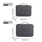 Bubble-Pattern Hard Shell Laptop Sleeve