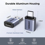 UGREEN 4-Pack USB 3.1 OTG Adapter USB-A to USB-C