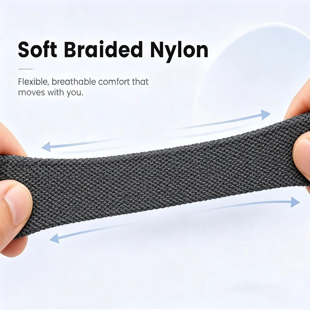 Breathable Nylon Loop Band for Google Fitbit Air