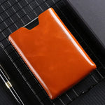 Genuine Leather Slip-In Pouch for iPhone Duo